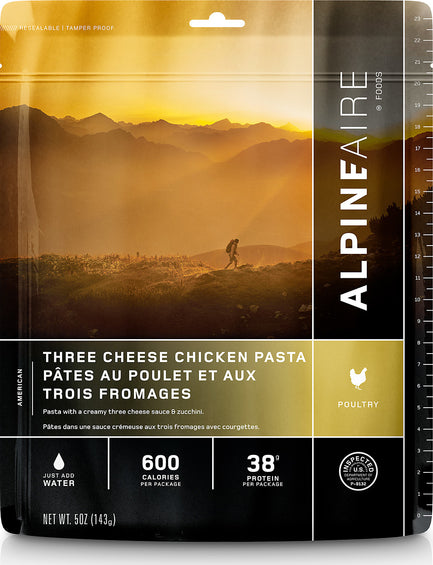 AlpineAire Foods Three Cheese Chicken Pasta