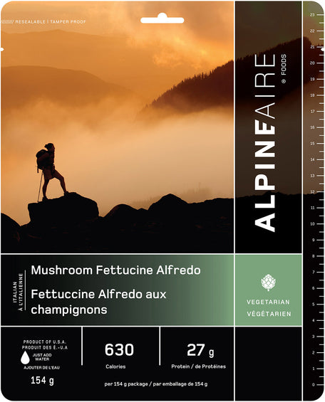 AlpineAire Foods Wild Mushroom Fettucine Alfredo