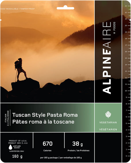 AlpineAire Foods Tuscan Style Pasta Roma