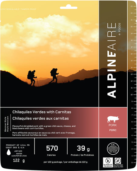 AlpineAire Foods Chilaquiles Verdes with Carnitas