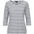 Armor Lux Cap Coz Breton Striped Cotton Jersey - Women's - Blanc - Rich Navy