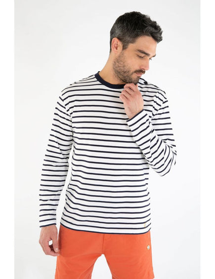 Armor Lux Héritage Long sleeve breton striped shirt - Men's
