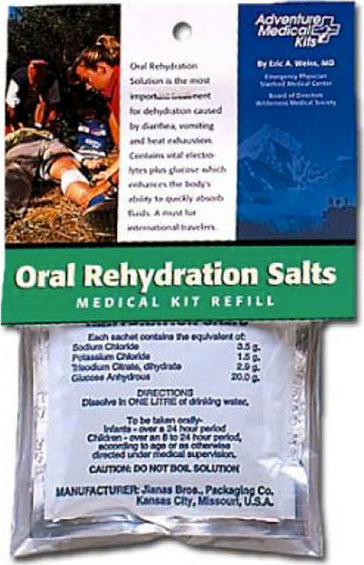 Adventure Medical Kits Set of 3 Oral Rehydrating Salts