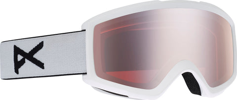 Anon Helix 2.0 Ski Goggles - Black Frame - Silver Amber + spare Lens - Men's