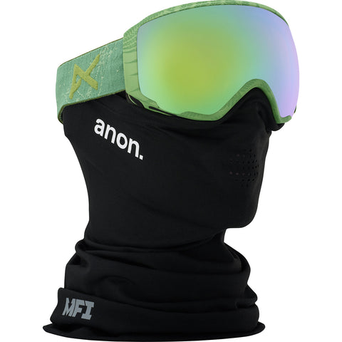 Anon Women's WM1 MFI Ski Goggles - Fern Green Frame - Sonar Green Lens