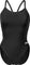 arena Team Challenge Back Solid One-Piece Swimsuit - Women's - Black - White