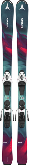Atomic Maven 130-150 Skis with L6 GW Ski Bindings - Girl
