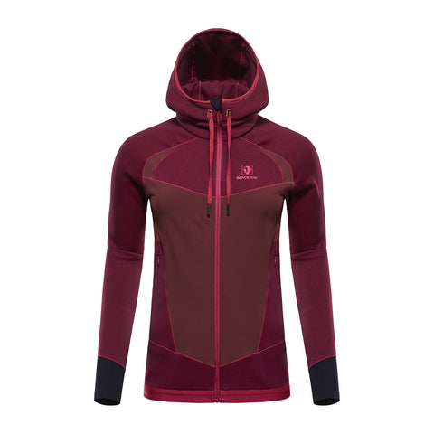 Black Yak Women's Hooded Silhouette Fleece