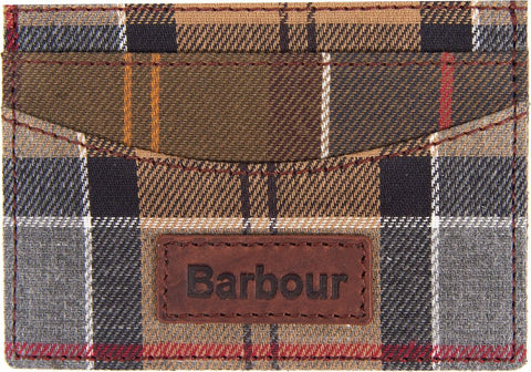 Barbour Mixed Tartan Card Holder - Men's