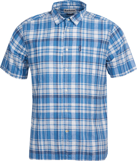 Barbour Linen Mix 2 Short Sleeve Shirt - Men's