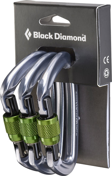 Black Diamond Positron Screwgate 3 pack