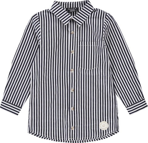 Birdz Children & Co. Striped Shirt Dress - Girls
