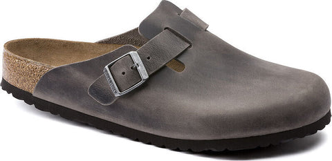 Birkenstock Boston Soft Footbed Oiled Leather Mules - Unisex