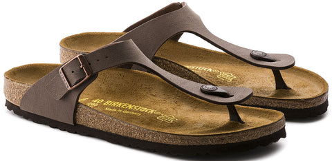 Birkenstock Gizeh Birko-Flor Nubuck Sandals [Narrow] - Women's