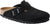 Birkenstock Boston Soft Footbed Suede Core Leather Mules - Unisex - Black