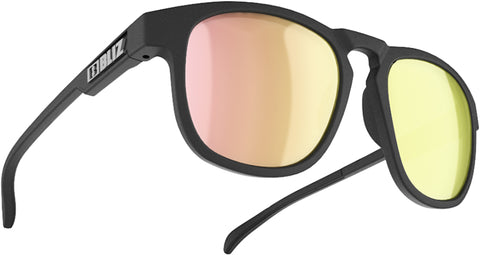 Bliz Ace Smoke With Rose Gold Multi Lens Sunglasses - Unisex