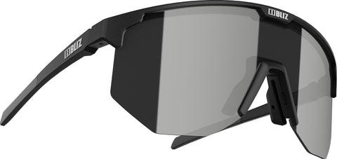 Bliz Hero Small Sunglasses - Matt Black - Smoke with Silver Mirror Lens