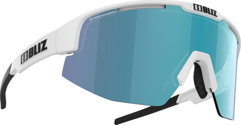 Bliz Matrix Nano Optics Photochromic Sunglasses - Matt Black - Brown with Blue Multi Photochromic Lens