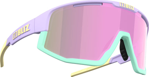 Bliz Fusion Brown with pink multi Lens Sunglasses