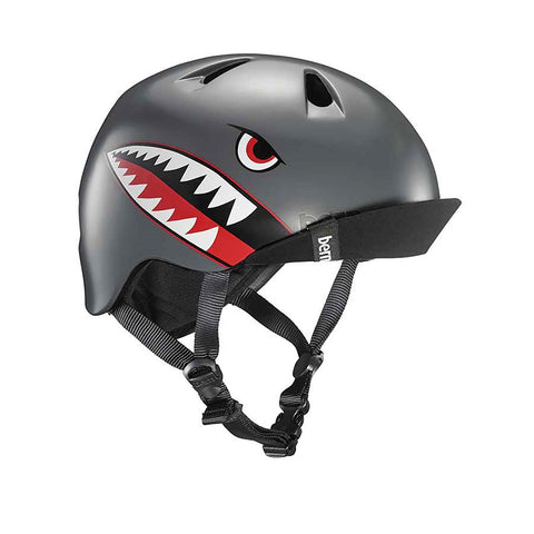 Bern Nino Graphic Helmet with Flip Visor - Boys