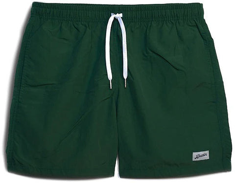 Bather Solid Pine Swim Trunk - Men's