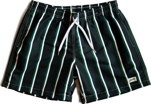 Bather Classic Swim Trunk Striped Pattern - Men's