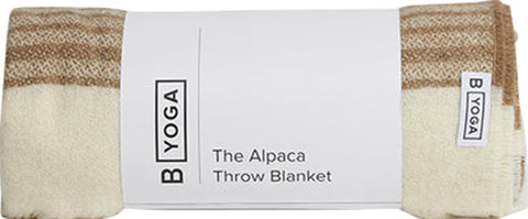 B Yoga The Alpaca Throw Blanket