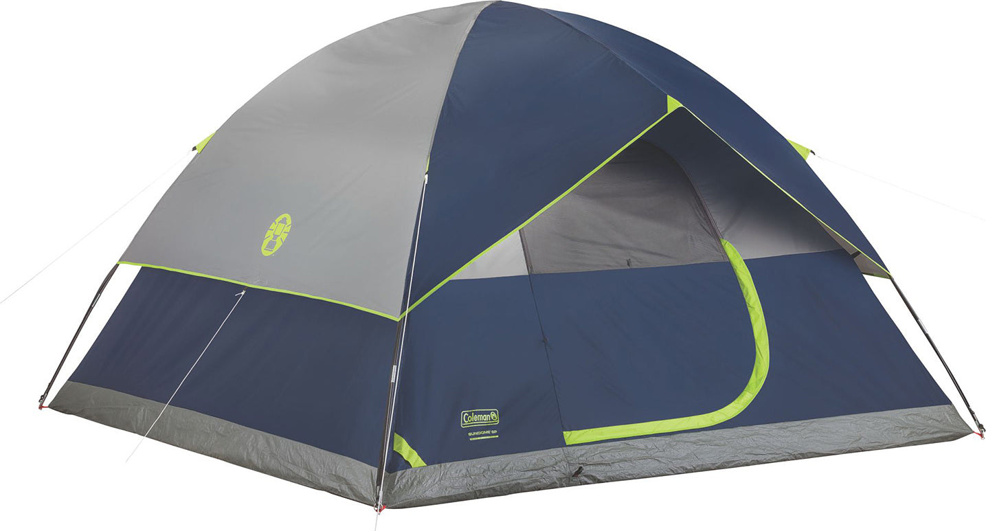 Coleman Sundome 9×7 Tent Coleman Sundome 3-Person 7 x 7 x 4 ft.
