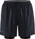 Craft ADV Essence Perforated 2-in-1 Stretch Shorts - Men's - Black