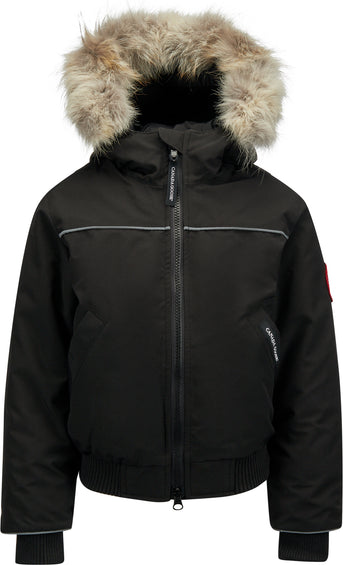Canada Goose Grizzly Heritage With Fur Bomber Jacket - Kids