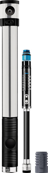 Crankbrothers Klic High-Volume Portable Hand Pump with Gauge and CO2