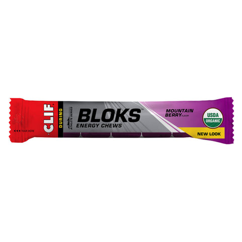 Clif Bar Energy Chews Bloks - Mountain Berry