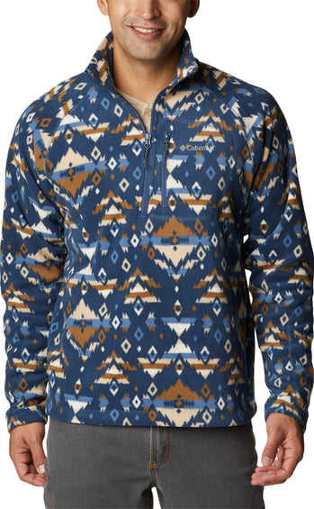 Columbia Fast Trek Printed Half Zip Fleece Sweatshirt - Men's