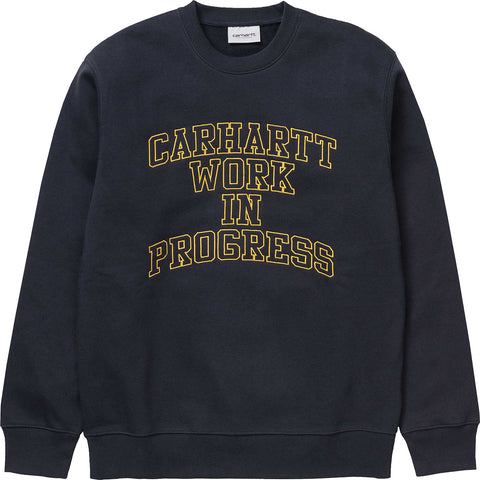Carhartt Work In Progress Wip Division Embroidery Sweatshirt - Men's