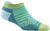 Darn Tough Run No Show Tab Ultra-Lightweight Running Sock - Women's - Aqua