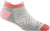 Darn Tough Run No Show Tab Ultra-Lightweight Running Sock - Women's - Ash