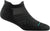 Darn Tough Run No Show Tab Ultra-Lightweight Running Sock - Women's - Black