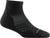 Darn Tough Run Quarter Ultra-Lightweight Running Sock - Women's - Black