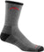 Darn Tough Coolmax Hiker Micro Crew Midweight Hiking Sock - Men's - Gray - Black