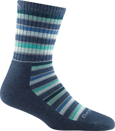 Darn Tough Decade Stripe Micro Crew Midweight with Cushion Socks - Women's