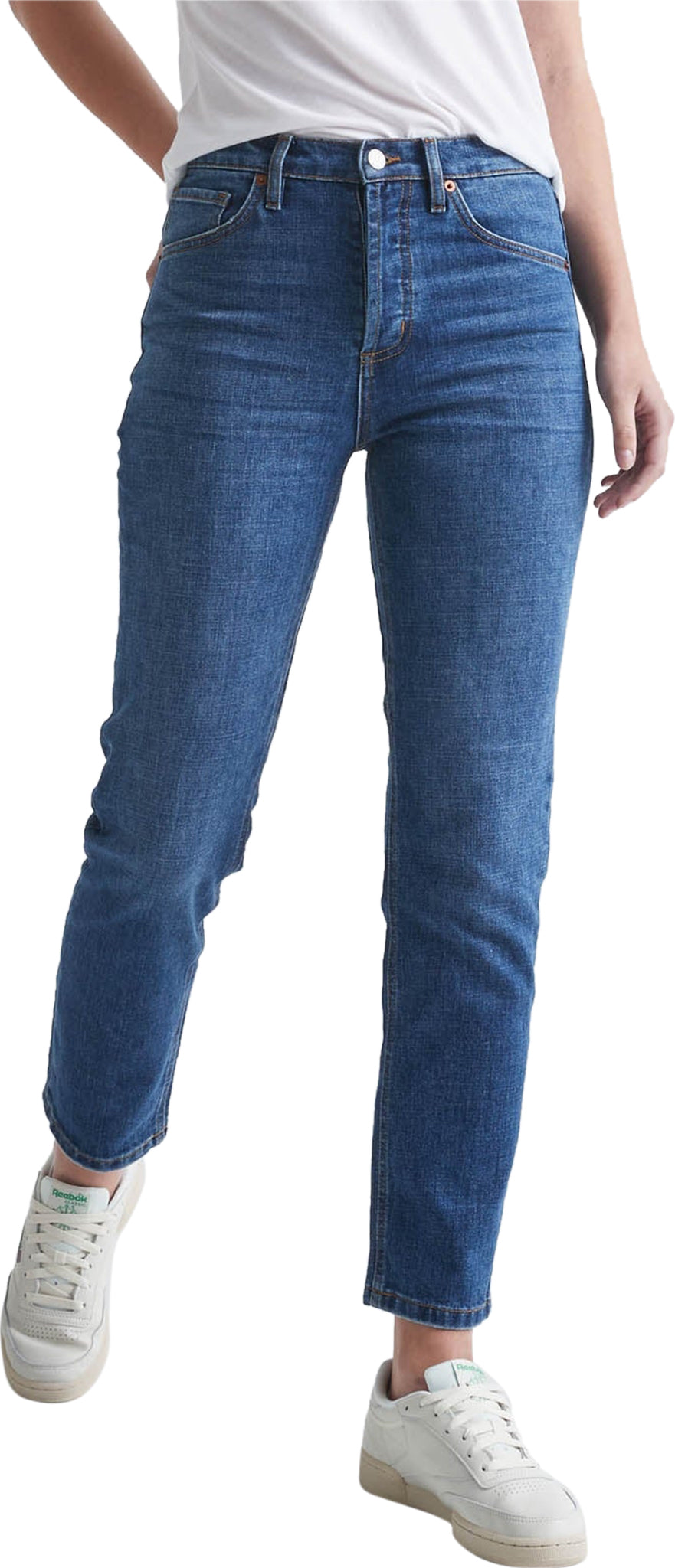 Duer Performance Denim High Rise Straight Jeans Women's Altitude Sports