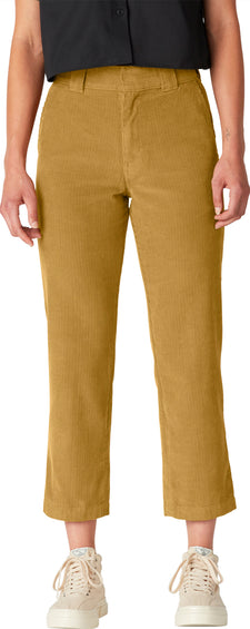 Dickies Corduroy Cropped Pants - Women's