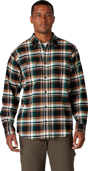 Dickies FLEX Long Sleeve Flannel Shirt - Men's