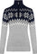 Dale of Norway Myking Sweater - Women's - Light Charcoal - Off White - Navy