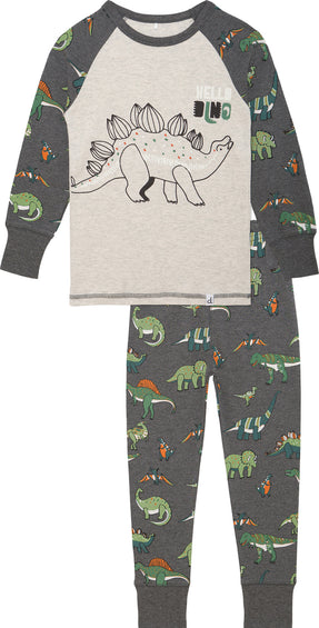 Deux par Deux Organic Cotton Two Piece Pajama Set - Baby Boys