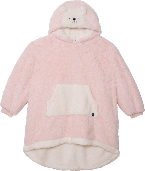 Deux par Deux Hooded Blanket Pullover - Kids