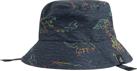 Deux par Deux Printed Dinosaurs Beach Hat - Baby Boys