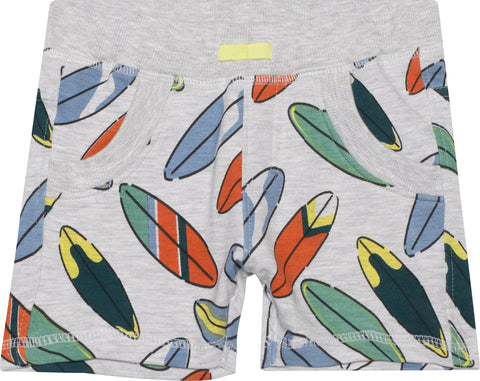 Deux par Deux Printed French Terry Shorts - Little Boys