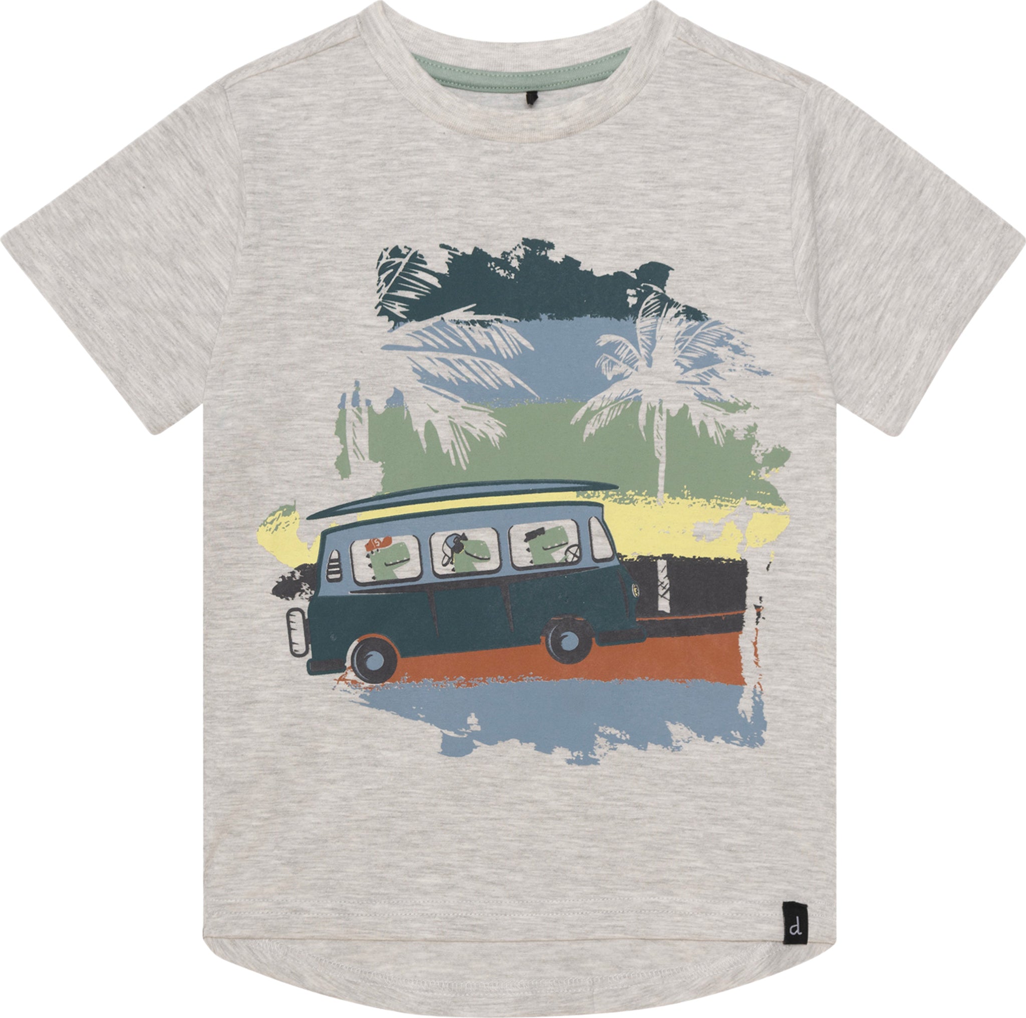 Feuerwehr T-Shirt Jungen - Gesticktes Feuerwehr Print Shirt Von Salt And Pepper