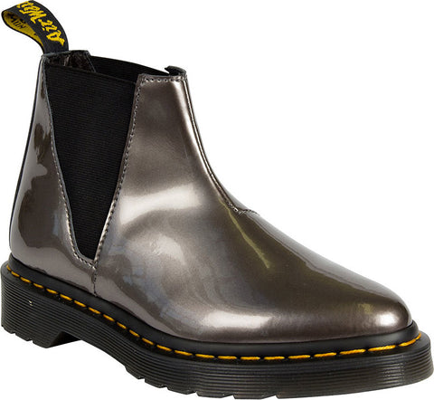 Dr. Martens Bianca Low Shaft Spectra Patent Chelsea Boots - Women's